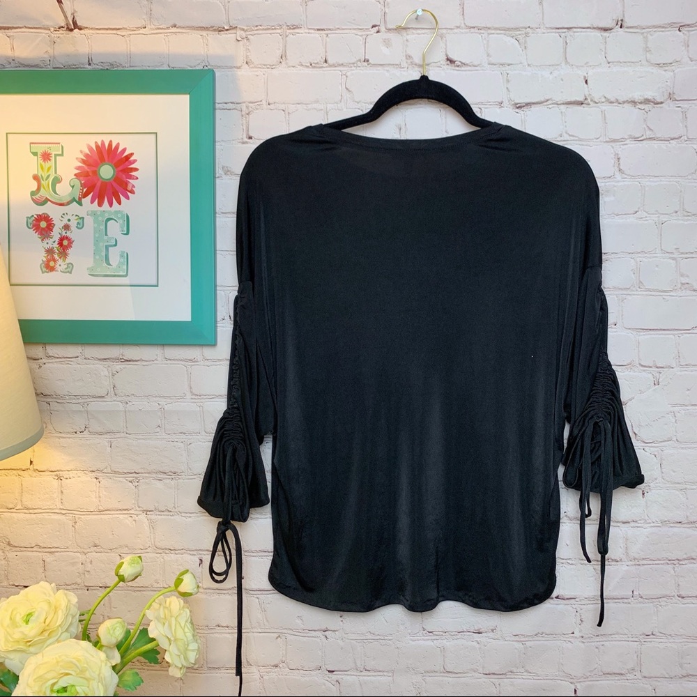 Express | Tops | Sz S | Ruched Long Sleeve 🆕 - Picture 7 of 8